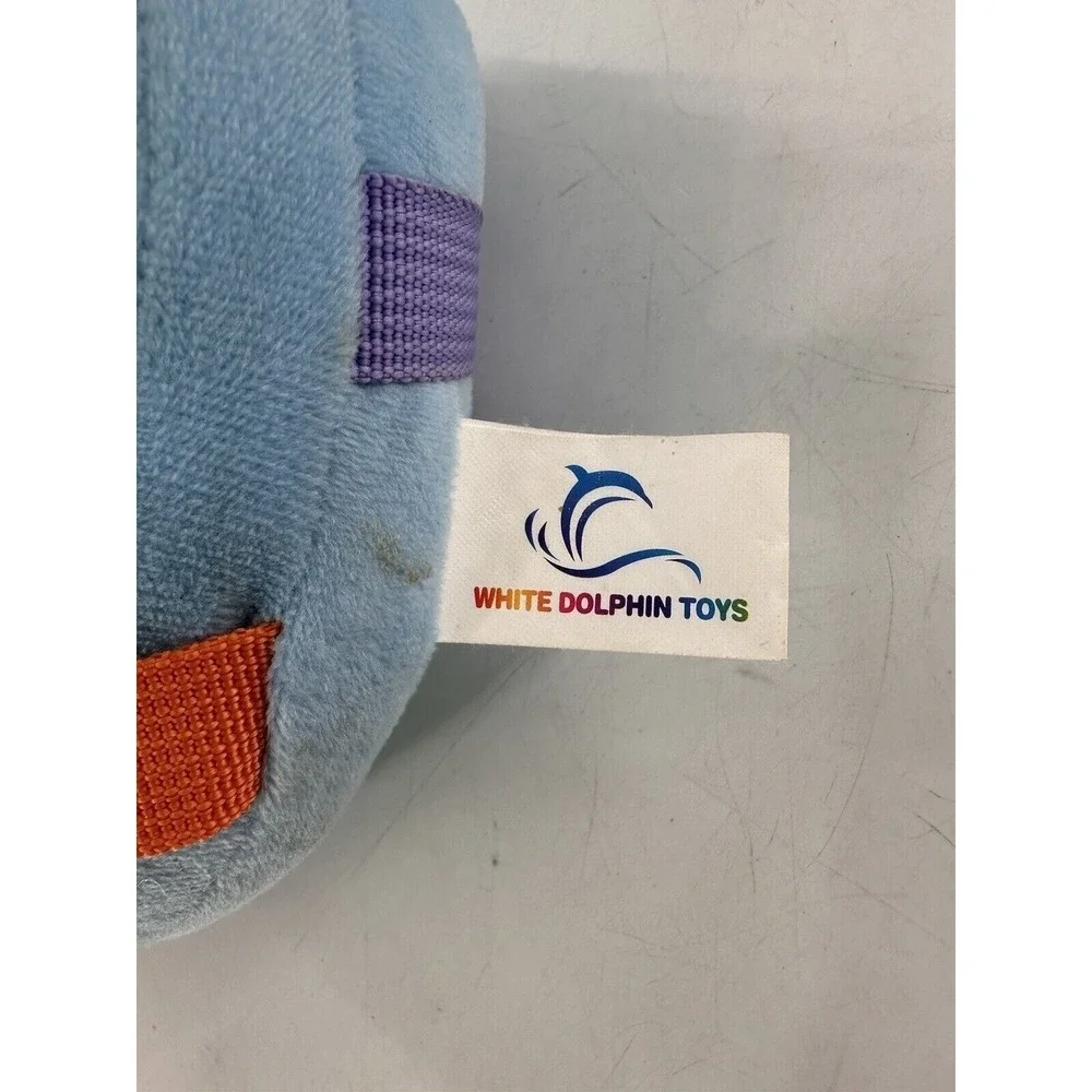 Baby Shark Sensory Buckle Toy Toddlers‎ By White Dolphin Plush Numbers Buckle